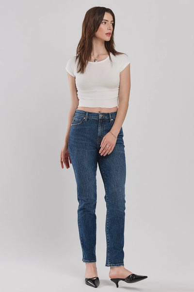 Luna High Rise Slim Straight