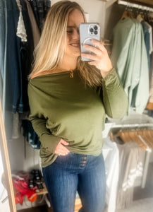 Olivia Off The Shoulder Top