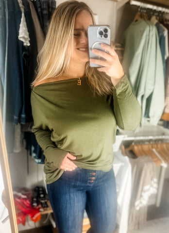 Olivia Off The Shoulder Top