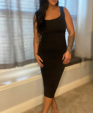 Anchored Arrows Everyday Tank MIDI Dress-Preorder