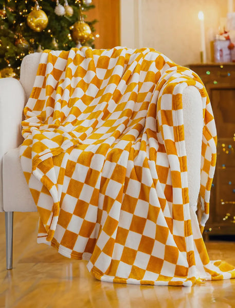 Checkered Throw Pre-Order (5 Colors)