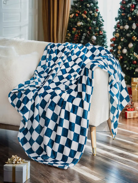 Checkered Throw Pre-Order (5 Colors)