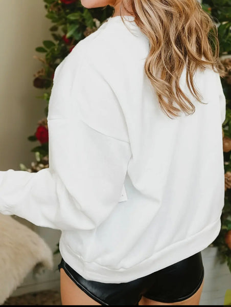 MERRY Patchwork Crewneck Pre-Order