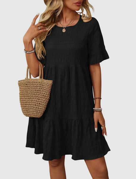 Macy Ruffle Dress Pre-Order