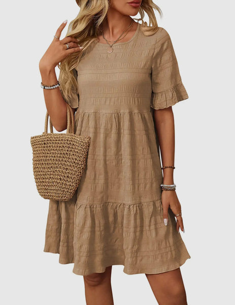 Macy Ruffle Dress Pre-Order