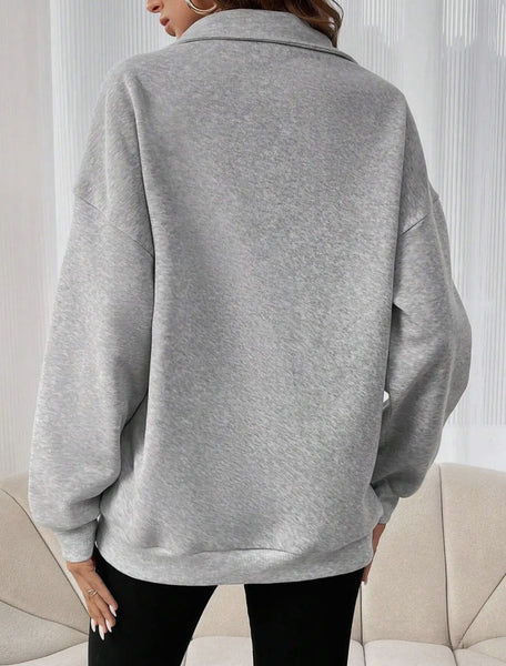 Kayleigh Half Zip Sweatshirt