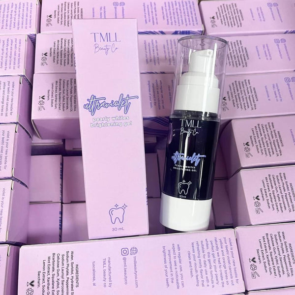 💜🦷ultraviolet pearly whites brightening gel🦷💜