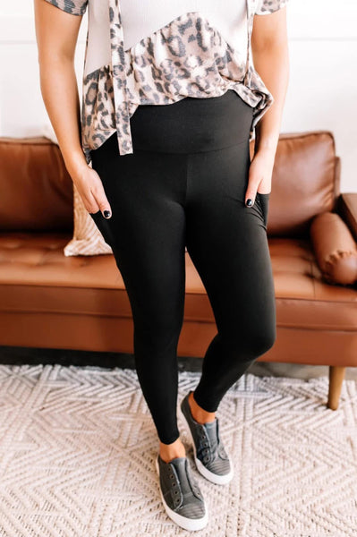Anchored Arrows Classic Comfort Full Length Leggings Pre-Order (WITH OR WITHOUT POCKET)