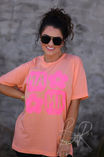 MAMA Flower T-Shirt