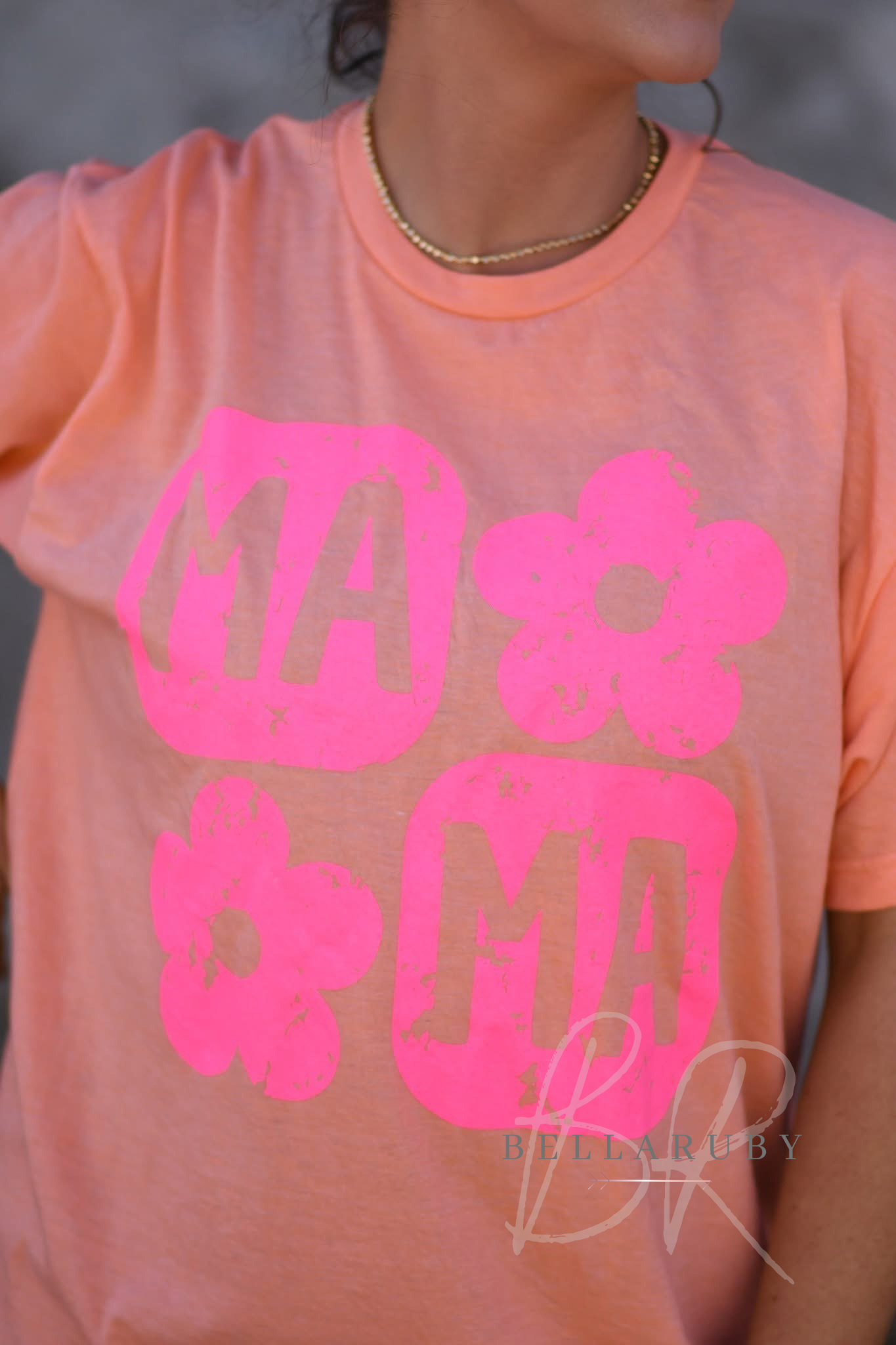 MAMA Flower T-Shirt