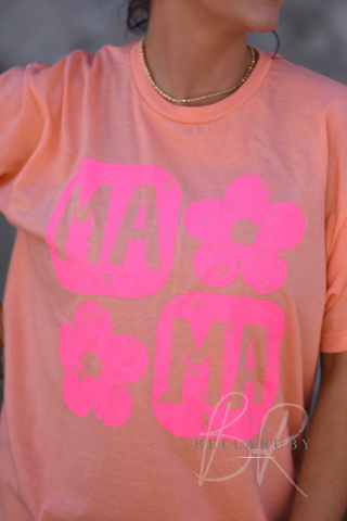 MAMA Flower T-Shirt