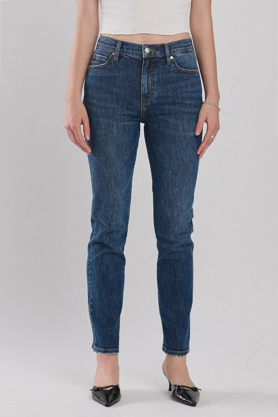 Luna High Rise Slim Straight