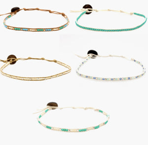 Seedbead Anklets