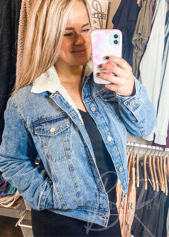 Erin Kancan Oversized Jean Jacket