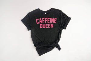 Caffeine Queen Premium T-Shirts